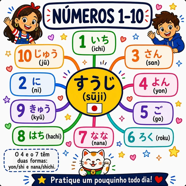 Mapa mental: Números
